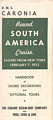 1953 Round S.America Cruise Shore Tours brochure