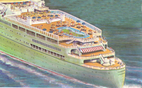 Caronia's new Lido Deck