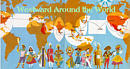 1963 Great World Cruise Map